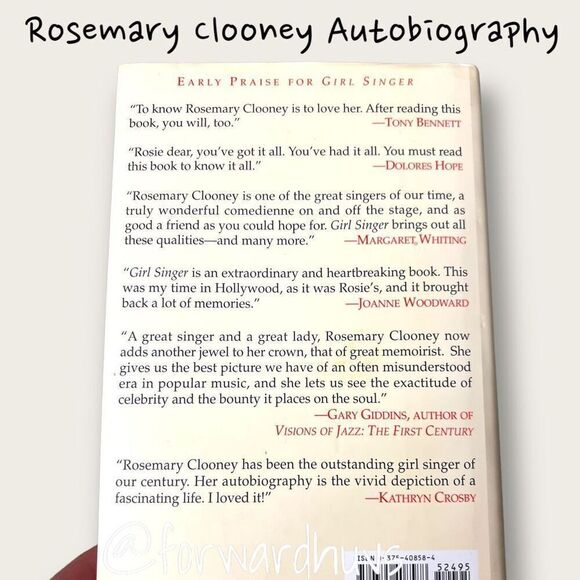 Rosemary Clooney: Girl Singer an Autobiography | Large Print - Picture 4 of 8